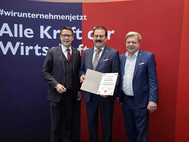 Die persönliche Entgegennahme der Ehrungen machte den Moment besonders emotional.
