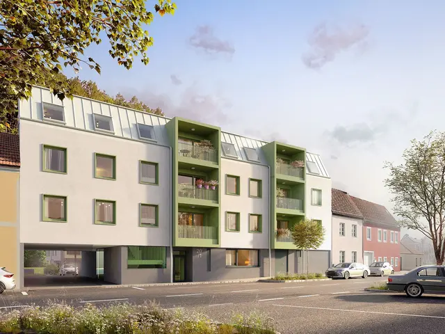 So soll die Visualisierung des Wohnbauprojekts in Rabenstein aussehen | Foto: goya