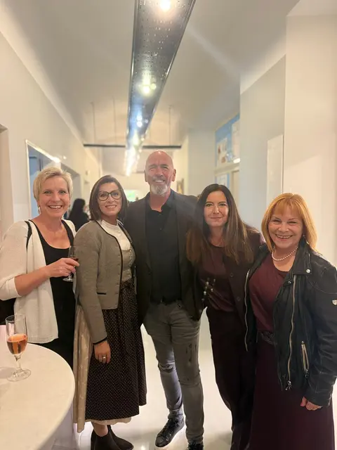 Christian Stadler mit Gattin Elke, LAbg. Cornelia Izzo, GR Krenn und  Huberta Maier. | Foto: Arge KiJuFa, Vanessa Derler