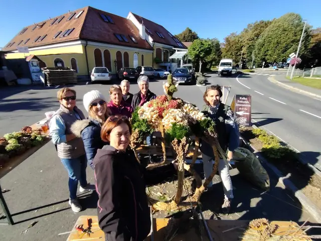 Das Kernteam des Brauchtum Mellach - "einst und jetzt" | Foto: Nina Kostner