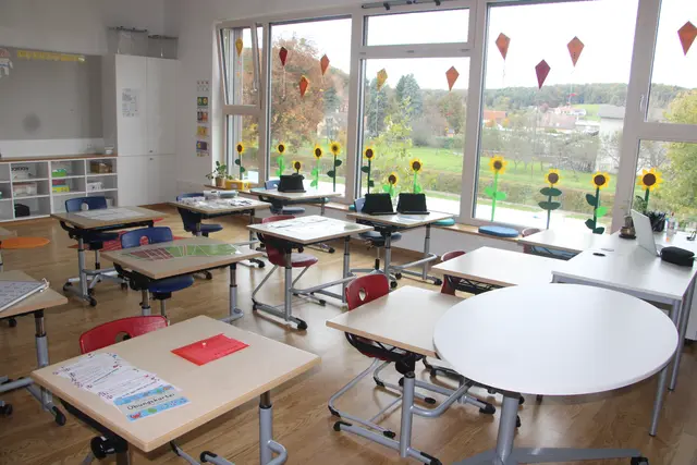 Helle und freundliche Klassenräume  | Foto: Josef Hofmüller