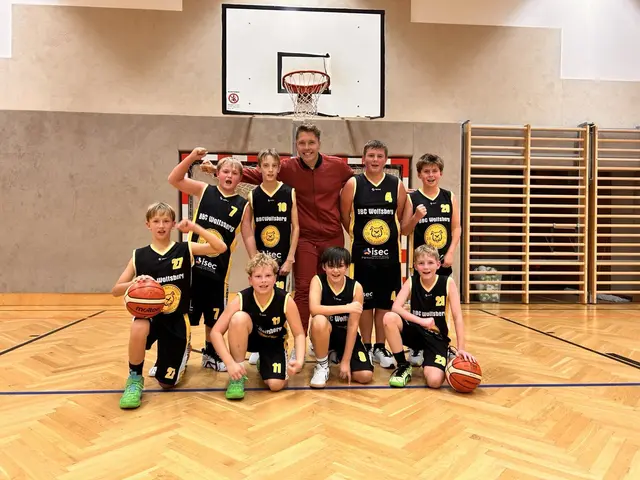 Die U12-Mannschaft des BBC Wolfsber mit Trainer Patrick Dobert | Foto: Privat