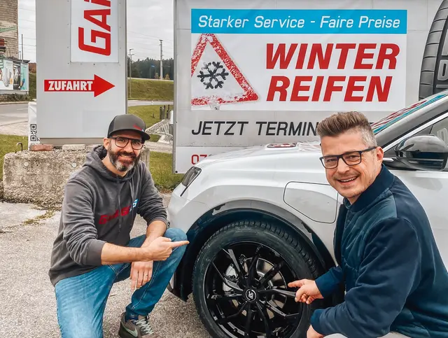 Von links: Dominik Jahn, Erwin Kunst. | Foto: Garage 55