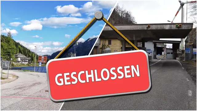 Gleich zwei der wichtigsten Verbindungen zwischen Italien und Österreich geschlossen. | Foto: Collage: Julische-alpen.info/MeinBezirk
