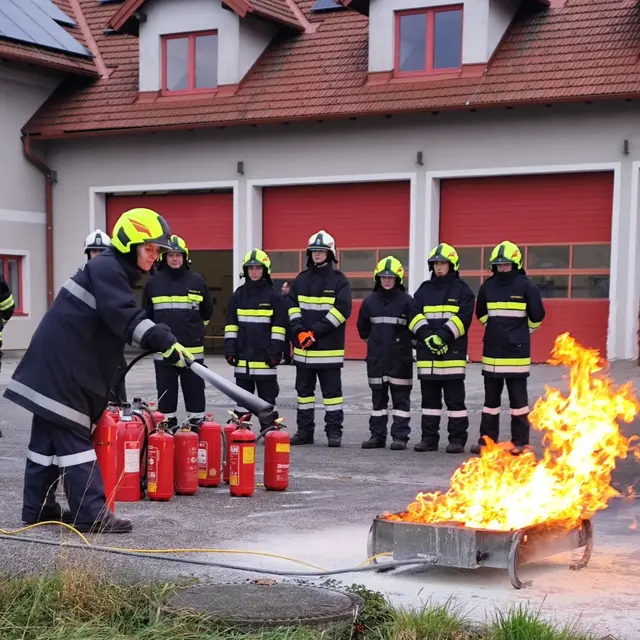 "Wasser frei" hieß es dieses Wochenende! | Foto: Freiwillige Feuerwehr Weinburg