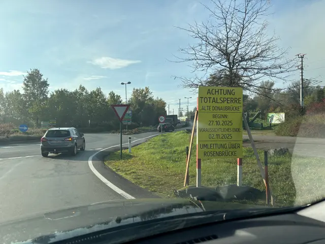 Die Alte Donaubrücke wird eine Woche lang komplett gesperrt. | Foto: Victoria Edlinger