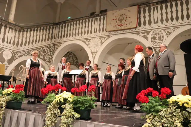 Der Volksliedchor St. Veit in seinem Element | Foto: Anna Maria Kaiser