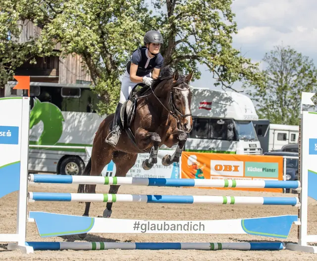 Larissa Tenhumberg vom URFV Bad Ischl beim OÖ Einsteigercup. | Foto: Kraqueboom