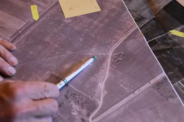 Dieser kleine Pfad ist ein wesentliches Indiz für Dietmar Lindau, dass seine Annahme richtig ist. | Foto: Michael Strini