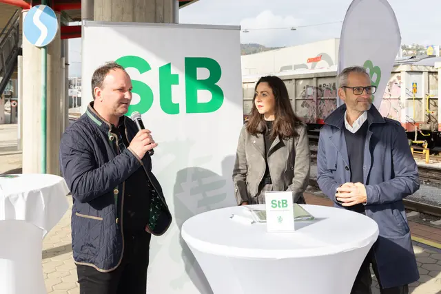 Zweiter Vizebürgermeister Gerd Holzer (links) und Stadtrat Roman Neubauer (rechts). | Foto: StB_Harry Schiffer