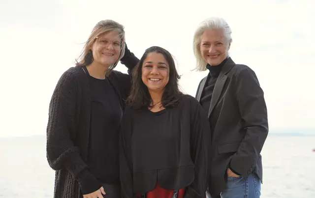 v.l.: Nadine Hoffmann, Nadia Havel und Doris Zoder-Spalek. | Foto: Bernhard Kerezsi 