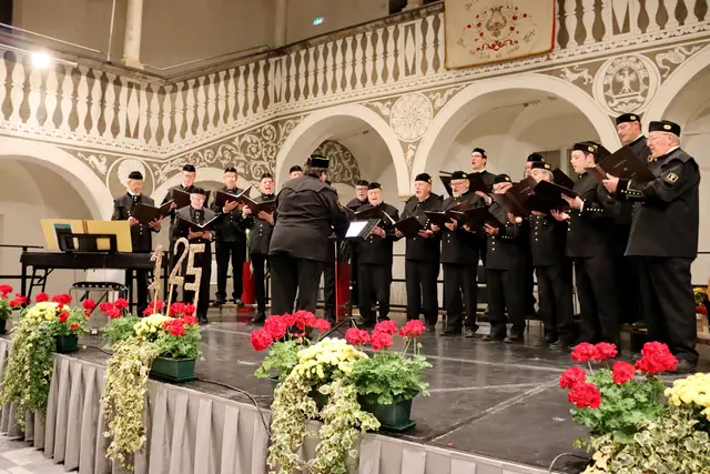 Zu Gast: Werkschor der Voestalpine Donawitz unter Obmann Wilfried Kölbl | Foto: Anna Maria Kaiser