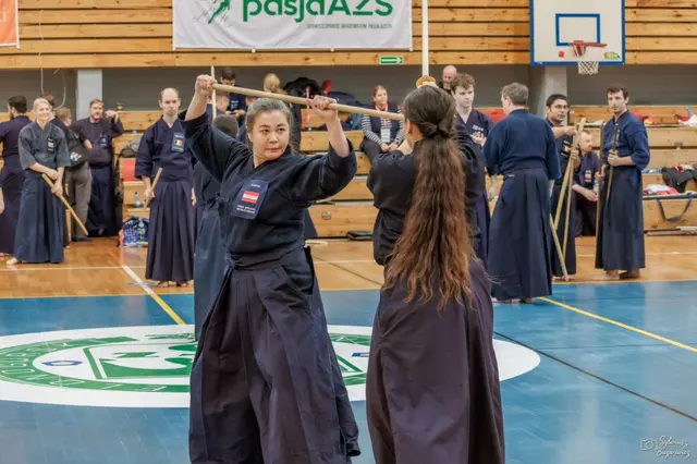 Xenia Wanjung Bichler-Hwang von Kendo Linz beeindruckte die Jury mit herausragender Technik.  | Foto: Kendo Linz