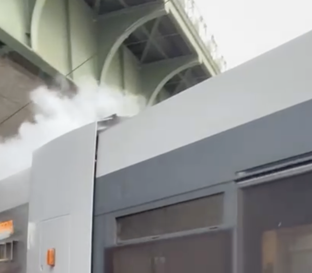 Dichter Rauch war über der Bim wahrnehmbar. | Foto: z.V.g.