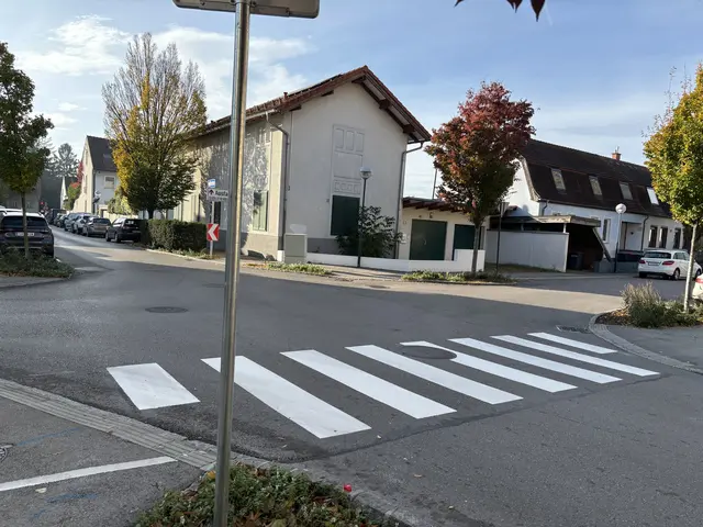 Ein neuer Schutzweg wurde für mehr Schülersicherheit errichtet. | Foto: Victoria Edlinger