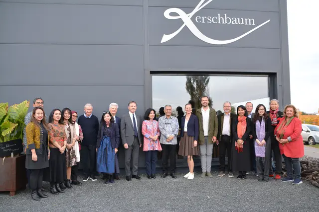 Das Weingut Maria &amp; David Kerschbaum setzte mit seinem interkulturellen Austausch und der Zusammenarbeit mit Indonesien ein starkes Zeichen für gelebte Freundschaft und gegenseitiges Lernen. | Foto: Victoria Rosenberger