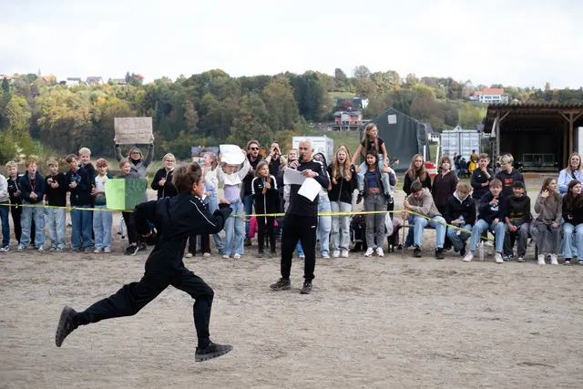 Tolle Stimmung bei der Crosslauf-Bezirksmeisterschaft in Heiligenkreuz am Waasen | Foto: MS Heiligenkreuz