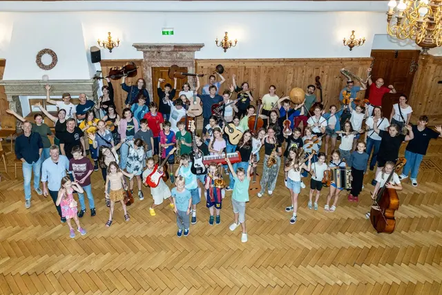 Die Musizier- und Komponierwerkstatt konnte dank privatem Sponsoring auch heuer wieder stattfinden.  | Foto: Lautstark 