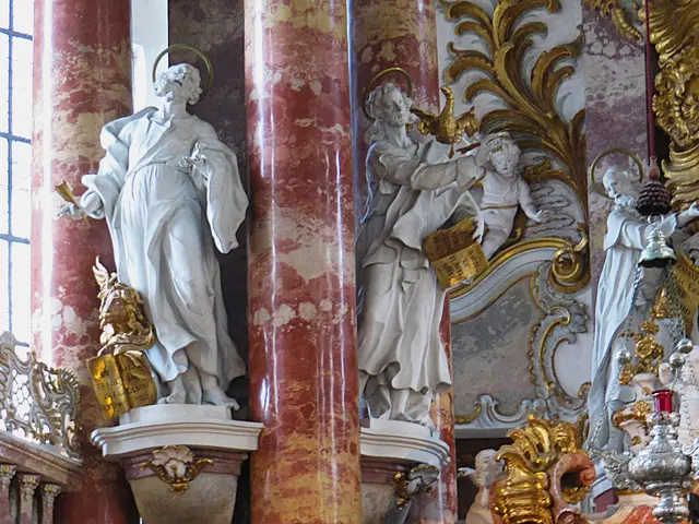 Ausflug nach Murnau - zur Wieskirche und einer Bootfahrt am Staffelsee
Die Wieskirche !