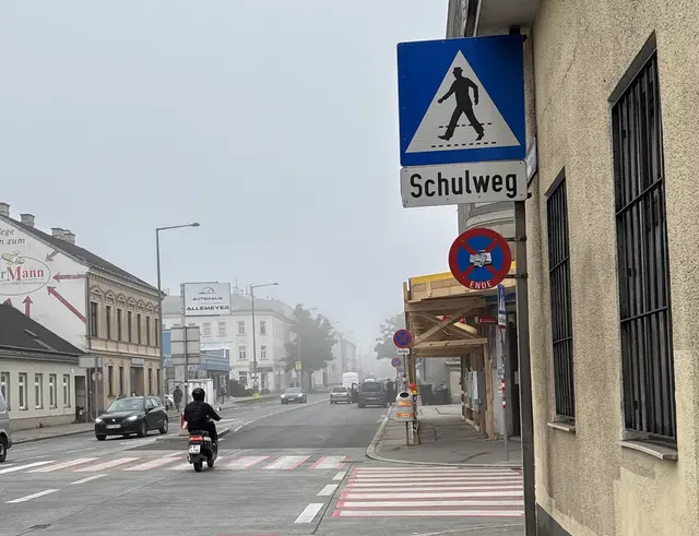 Die Anrainerin wünscht sich bei der Kreuzung einen Schülerlotsen. | Foto: Marlene Graupner/MeinBezirk