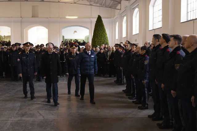 Angelobung und Ausmusterung von 189 Polizistinnen und Polizisten im Schloss Hof. | Foto: LPD NÖ/Greene