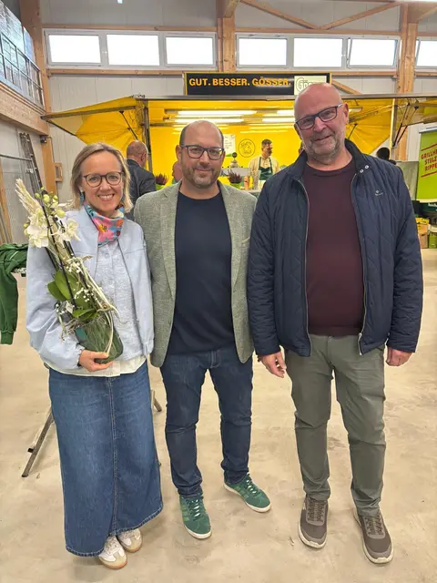 Familie Fandl freut sich über den Einzug in die neue Zentrle. | Foto: MeinBezirk/ Johann Taucher