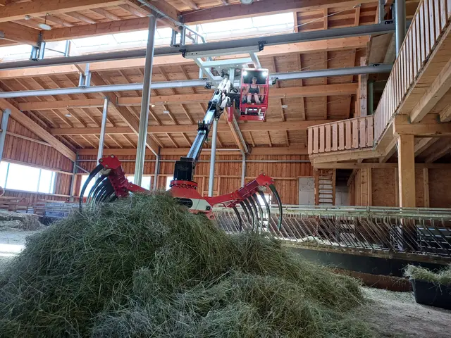 Im Stall von Familie Flicker baut man auf moderne Technik.  | Foto: Privat