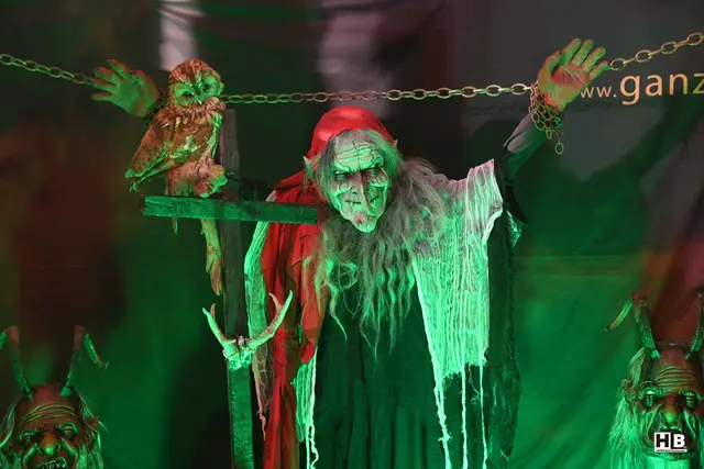 Finstere Gestalten zu Gast in der Sporthalle Trofaiach | Foto: Bernd Haider