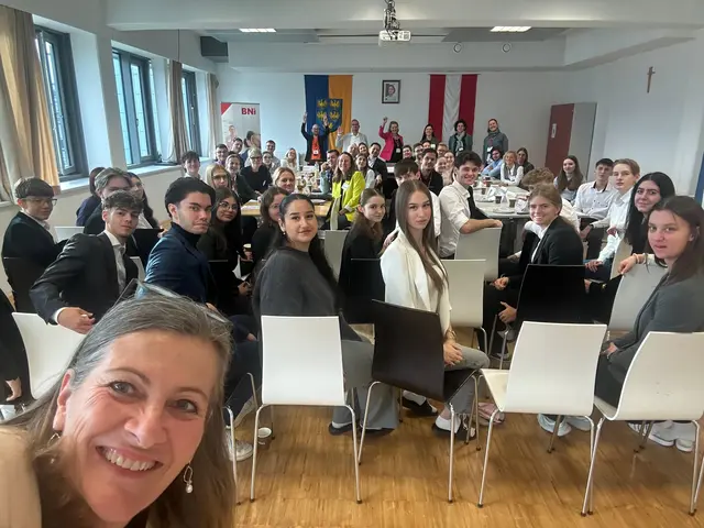 Beim Besuch des BNI Chapters Fokus Horn an der Handelsakademie Horn stand das Thema Netzwerken im Mittelpunkt. | Foto: Martina Bauer