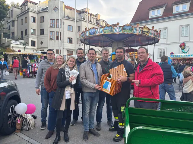 Der Reserlmarkt heute, genau 509 Jahre nachdem Neulengbach das Marktrecht erhalten hat | Foto: Stadtgemeinde Neulengbach