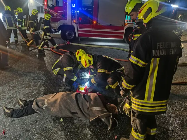Simulierte Personenrettung | Foto: FF Waidhofen/Thaya