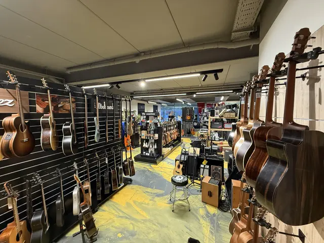 Mehr als 2.000 Musikinstrumente stehen im Haus der Musik für die Kundinnen und Kunden bereit. | Foto: HDM