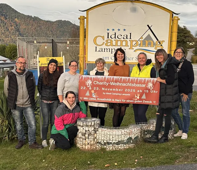 Erstmals findet am Areal des Campingsplatzes Lampele ein Charity-Weihnachtsmarkt statt. | Foto: Privat