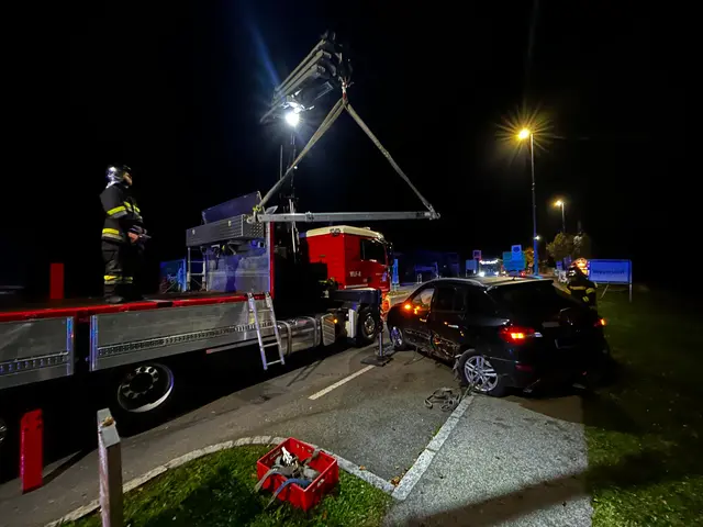 Zwei Fahrzeuge kollidierten am frühen Donnerstagmorgen in Weppersdorf – beide Lenker blieben unverletzt. | Foto: FF Weppersdorf