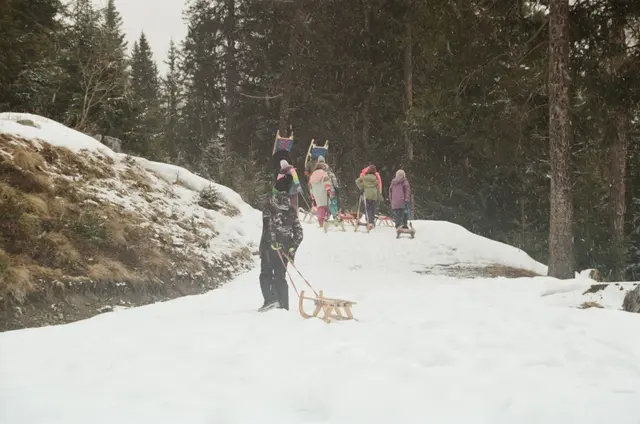 Hier sind die Pfadfinder:innen im Winterlager 2023. | Foto: Pfadfinder:innen Hötting