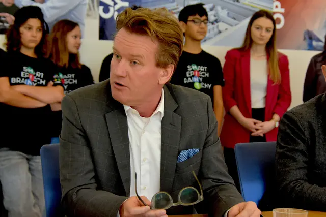 Hausherr und  Präsident der Industriellenvereinigung, Georg Knill  | Foto: MeinBezirk/Helmut Riedl