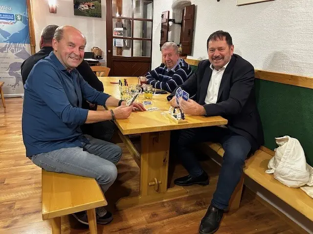 Für einen überraschenden Besuch sorgte Bürgermeister Erich Prem (rechts). | Foto: Team Erich Hafner – Unabhängige Bürger & FPÖ Gersdorf