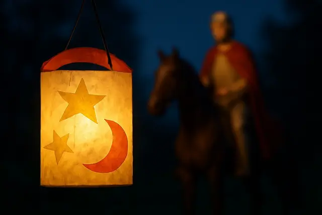 Am 11. November findet wieder viele Martinsumzüge statt. | Foto: ChatGPT