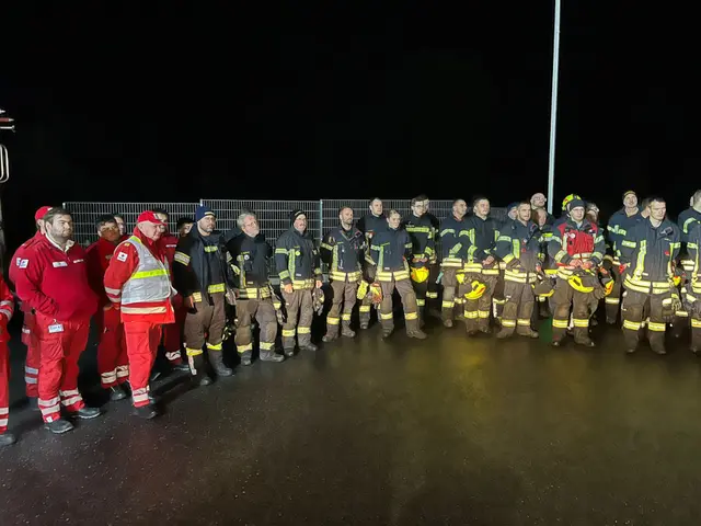 Bei der Nachbesprechung | Foto: FF Waidhofen/Thaya