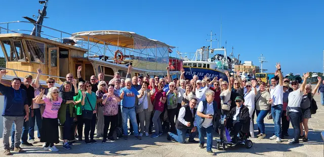  Die Frauentaler Reiseteilnehmer erlebten  bei bester Laune und tollem Wetter zwei wunderschöne Ausflugstage
 | Foto: ÖKB