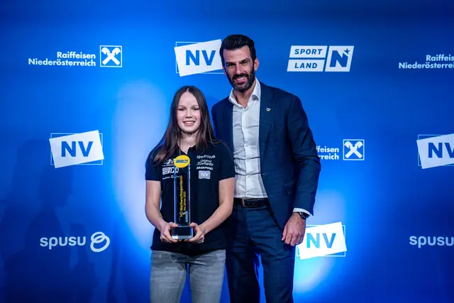Nina Skerbinz aus Stockerau ist Nachwuchssportlerin 2025. | Foto: Redshift Media