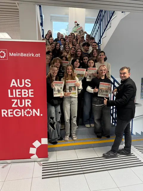 Gelungener MeinBezirk-Workshop mit Schülerinnen und Schülern des dritten Jahrgangs der HLP Oberwart. | Foto: HLP Oberwart