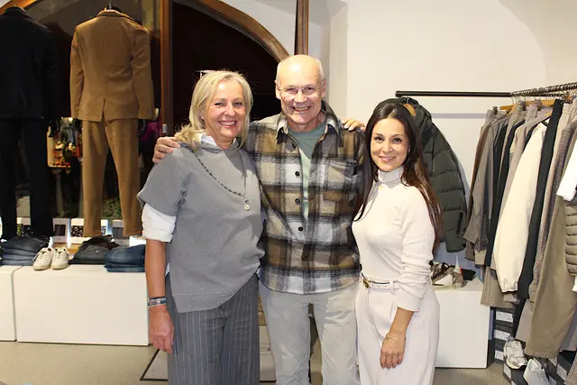 Elena, Günter und Monika von Vettori Mode