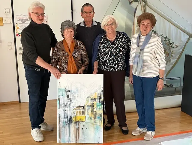 Bert Kaltenbrunner, Maria Lendovics, Johann und Elisabeth Regner, Adelheid Wurdits. | Foto: Paul Mayerhofer