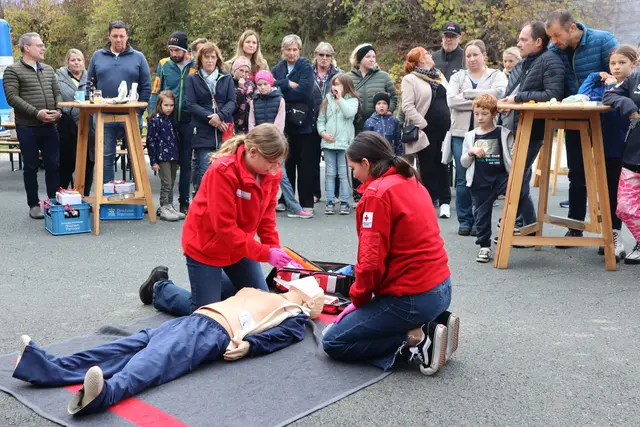 Der Defibrillator half bei der Wiederbelebung mit | Foto: Gerhard Langmann
