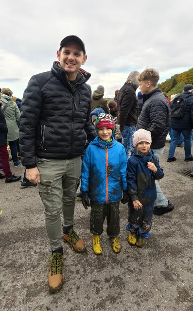 Jürgen, Sebastian und Caroline Rummel.  | Foto: Christian Nowotny