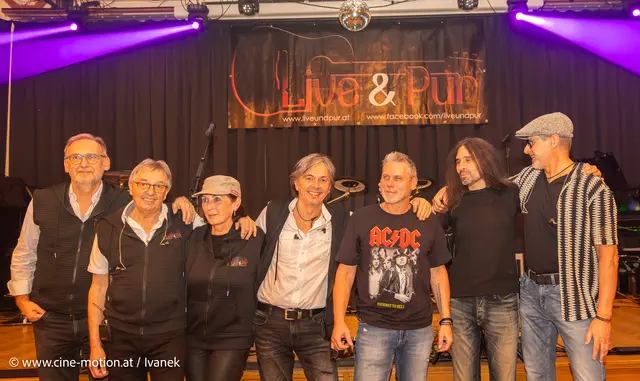 Die Band Live &amp; Pur, die das Herbstfest voll zum Genuß machten. | Foto: www.cine-motion.at / Ivanek