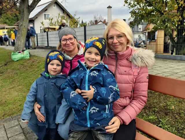 Leonard Spindler, Martina Graf, Michelle und Maximilian Spindler. | Foto: Christian Nowotny
