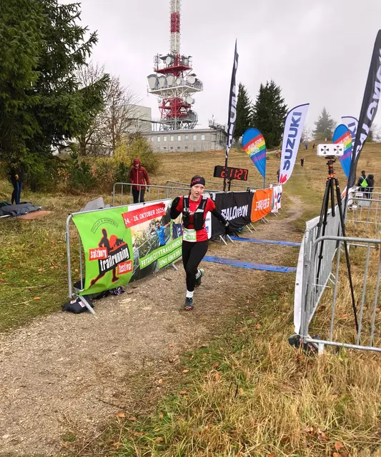 Carolina Luftensteiner, ULC Grein, die neue U 18 Meisterin im Österreichischen Berglaufcup.  | Foto: Manfred Luftensteiner