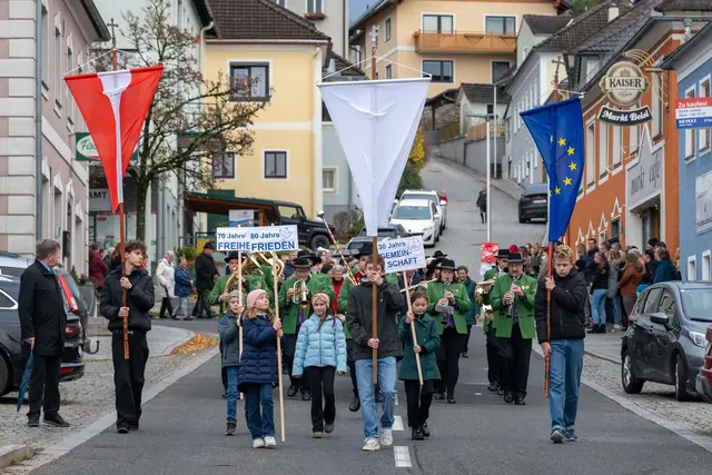 Friedens- und Dankesfest in Pabneukirchen unter dem Motto: „Erinnern führt zur Dankbarkeit“. | Foto: Florian Stonig